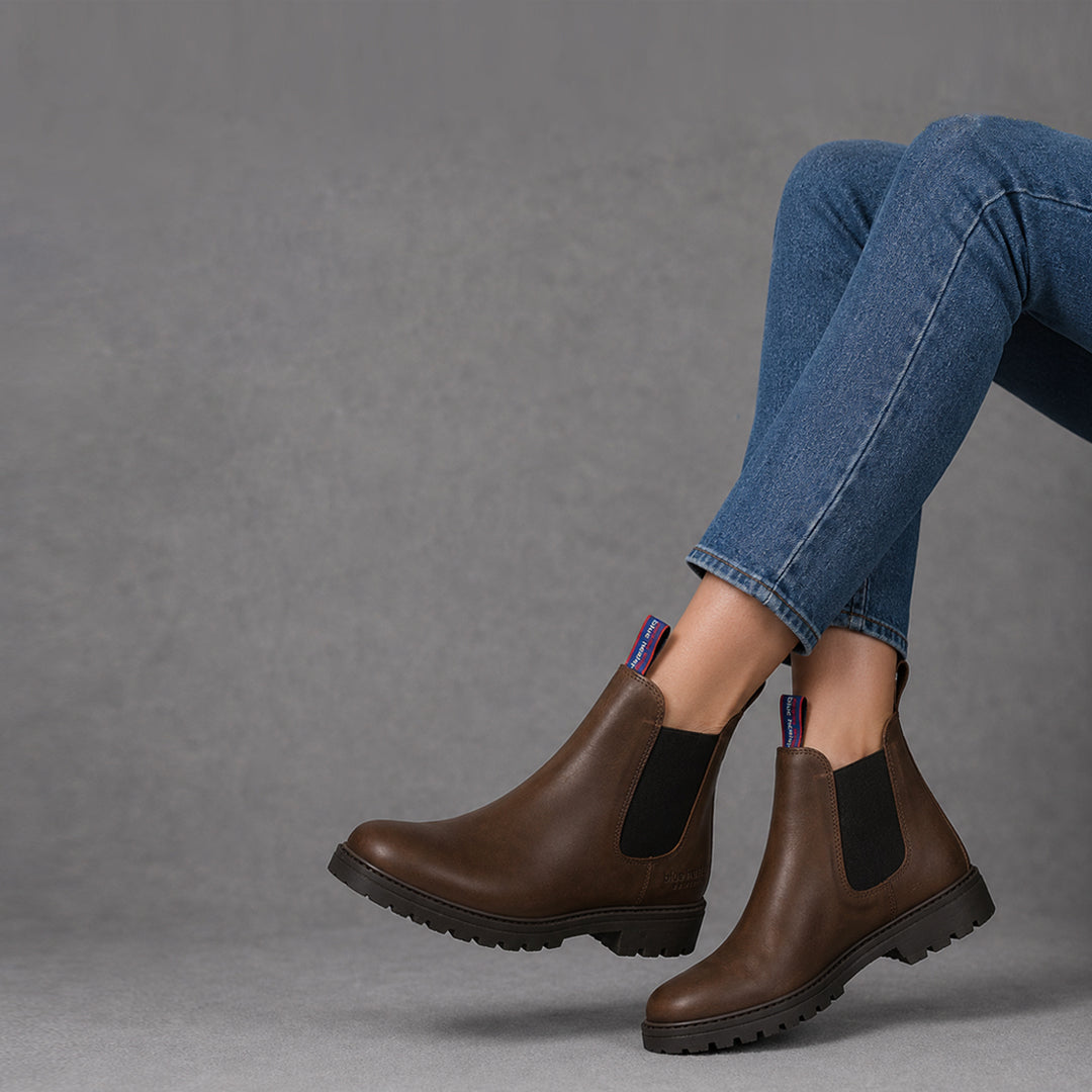 JACKAROO brown sheepskin