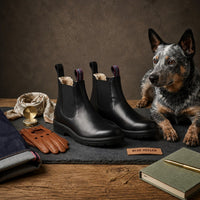 BRISBANE black sheepskin