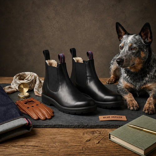 BRISBANE black sheepskin