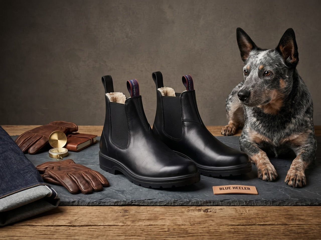 BRISBANE Black Sheepskin